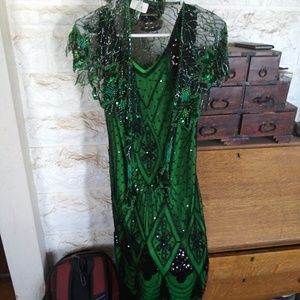 20s flapper style dress